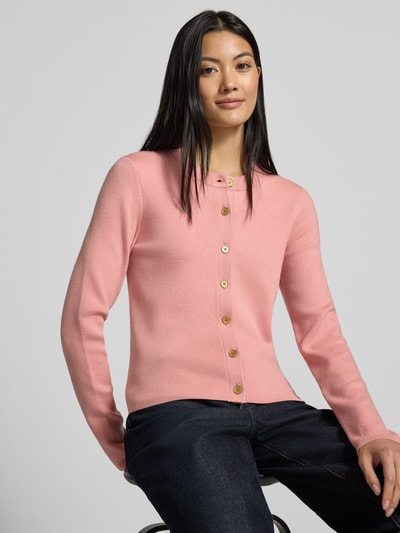 MICHAEL Michael Kors Strickjacke aus Baumwoll-Mix Altrosa 3