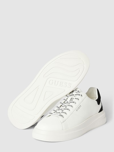 Guess Sneaker mit Schnürverschluss Modell 'ELBA' Weiss 3