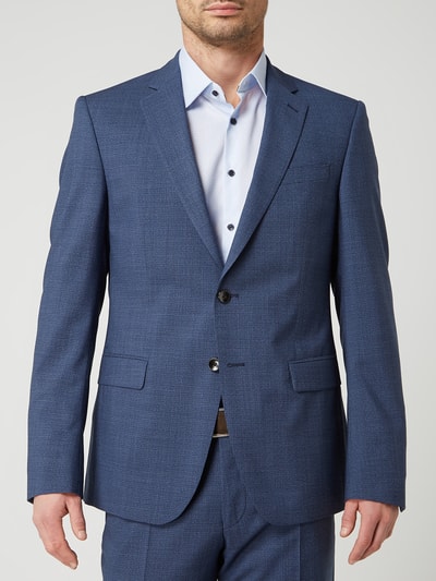 JOOP! Collection Slim Fit 2-Knopf-Sakko aus Schurwolle Modell 'Herby' Hellblau 4