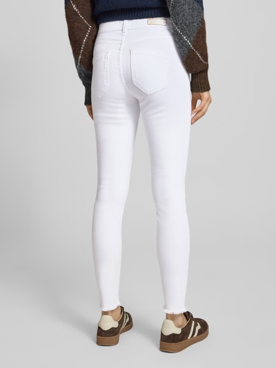 ONLY Jeansy w kroju skinny fit z mieszanki bawełny Model 'BLUSH' Biały 5