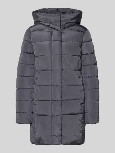 Only Kurtka pikowana o kroju regular fit z kapturem model ‘LINA’ Ciemnoszary 2