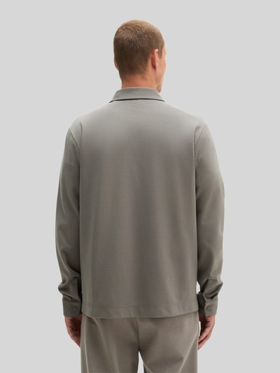 Marc O'Polo Regular Fit Hemdjacke aus Baumwoll-Mix Taupe 5