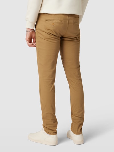 Blend Stoffen broek met Franse steekzakken, model 'NATAN' Beige - 5