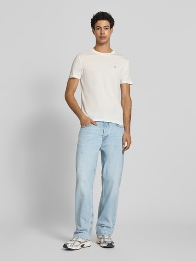 Tommy Jeans Loose Fit Jeans aus Baumwoll-Mix Hellblau 1