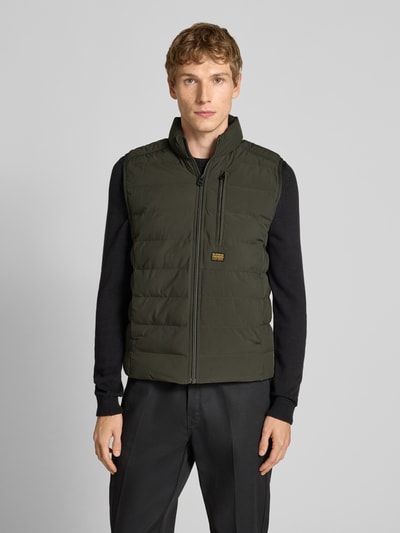 G-Star Raw Bodywarmer met labelpatch, model 'Foundation' Antraciet - 4
