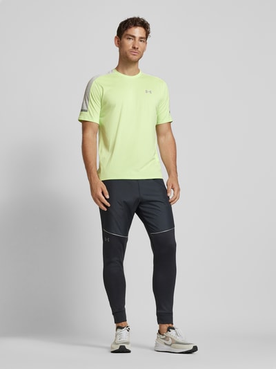 Under Armour T-Shirt mit Label-Print Modell 'Tech Utility' Apfel 1