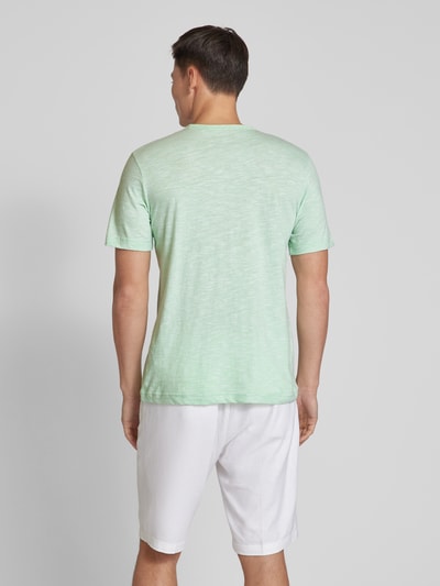 Tom Tailor T-shirt met labelprint Mintgroen - 5