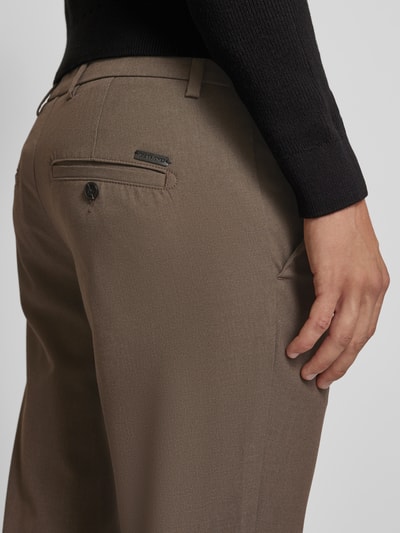 Jack & Jones Slim Fit Stoffhose mit Gesäßtaschen Modell 'MARCO CONNOR' Taupe 3