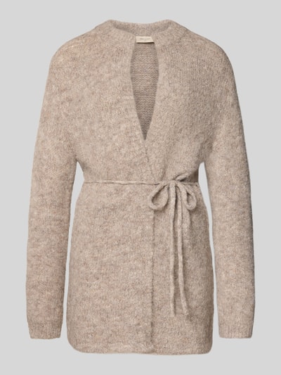 FREE/QUENT Kurtka z dzianiny z dodatkiem wełny model ‘LULU’ Piaskowy 2