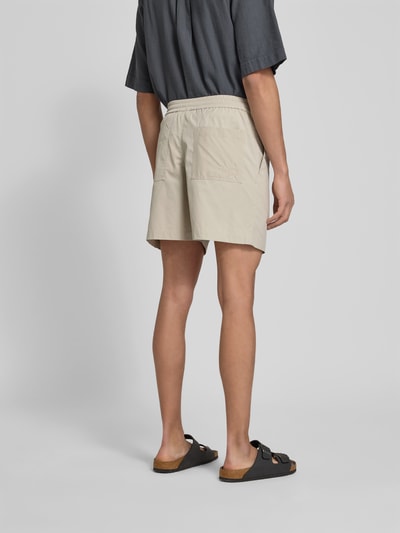 MAISON KITSUNÉ Shorts mit elastischem Bund Beige 5