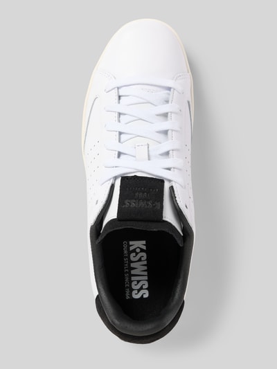 K-SWISS Sneakers van echt leer met logopatch, model 'Lozan' Wit - 3