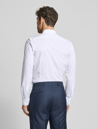 OLYMP No. Six Super slim fit zakelijk overhemd van popeline Wit - 5