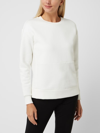 MaxMara Leisure Sweatshirt mit Rundhalsausschnitt Modell 'Epoca' Offwhite 4