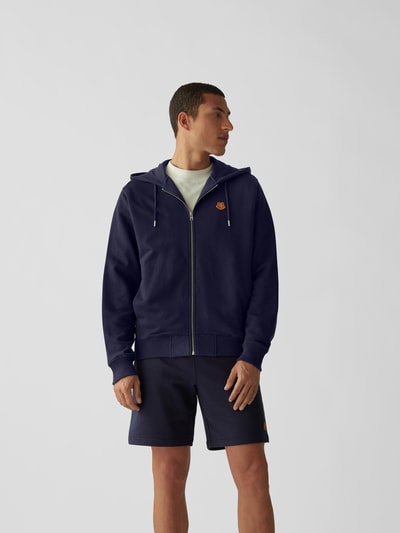 Kenzo Sweatjacke mit Logo-Motiv Marine 4