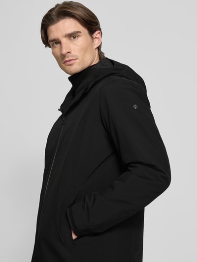 SCANDINAVIAN EDITION Jacke in Überlänge Modell 'Nimbus' BLACK 3