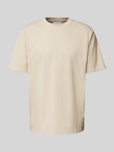 Lindbergh Oversized T-Shirt aus reiner Baumwolle Beige 2