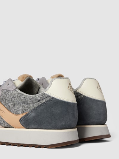 Gant Sneaker mit Kontrastbesatz Modell 'Bevinda' Mittelgrau 3