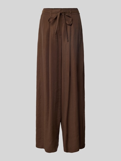More & More Stoffen broek met elastische band Chocoladebruin - 2