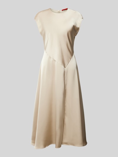 MAX&Co. Midi-jurk met kapmouwen, model 'LEGUME' Zand - 2