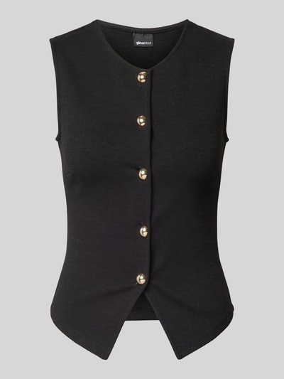 Gina Tricot Gilet met knoopsluiting Zwart - 2