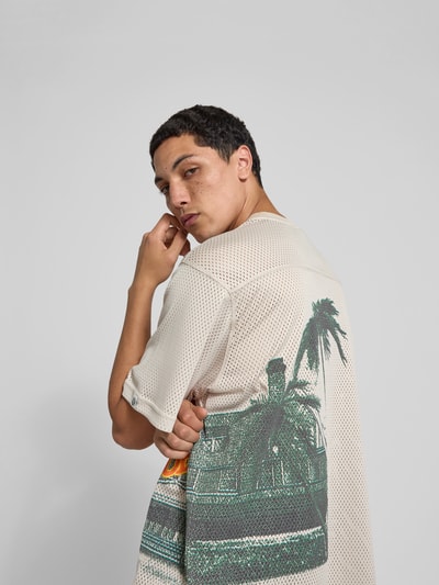 Billionaire Boys Club T-Shirt mit Label-Print Stein 3