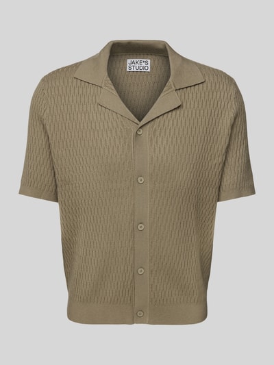 JAKE*S STUDIO MEN Vest met knoopsluiting Roodbruin - 2