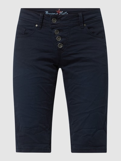 Buena Vista Korte jeans met stretch, model 'Malibu' Marineblauw - 2