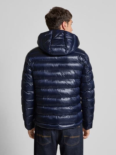 Blauer Usa Steppjacke mit Zweiwege-Reißverschluss Modell 'ADAMS' Marine 5