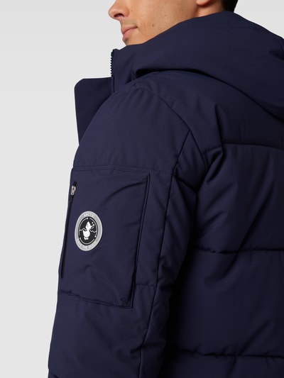 SAVE THE DUCK Steppjacke mit Label-Detail Modell 'CLIFF' Marine 3