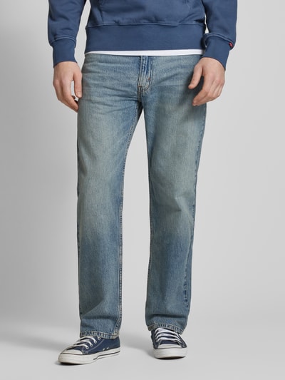 Levi's® Relaxed Fit Jeans im 5-Pocket-Design Modell '555' Hellblau 4