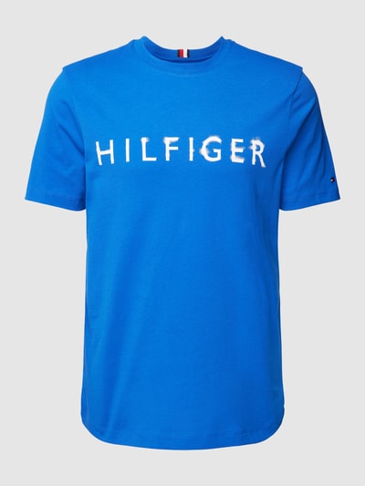 Tommy Hilfiger T-Shirt mit Label-Print Royal 2