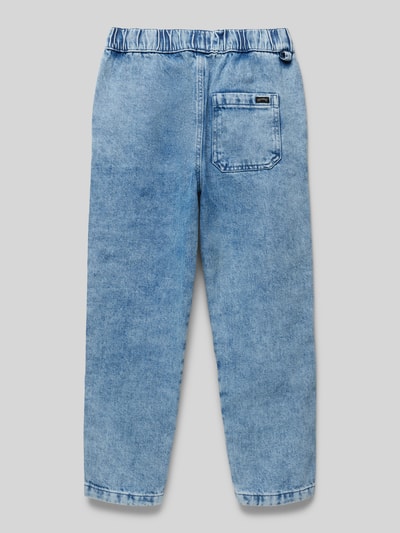 Billabong Slim fit jeans met steekzakken, model 'LARRY' Blauw - 3