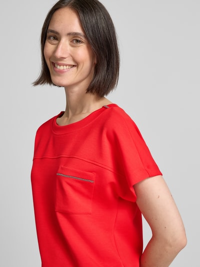 monari Sweatshirt met halflange mouwen Rood - 3