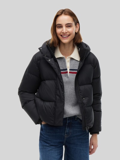 Tommy Hilfiger Regular Fit Daunenjacke mit Kapuze Black 4