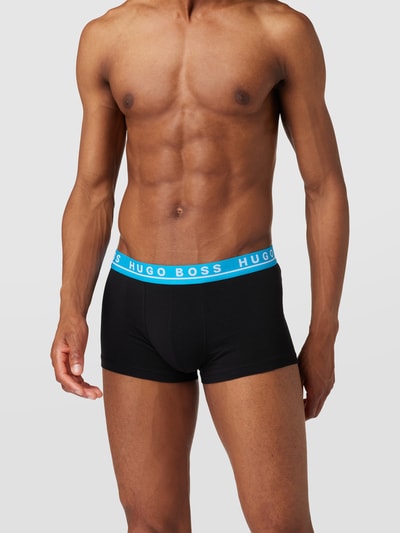 BOSS Boxershort met labelprint in een set van 5 stuks, model 'Pride' Zwart - 1