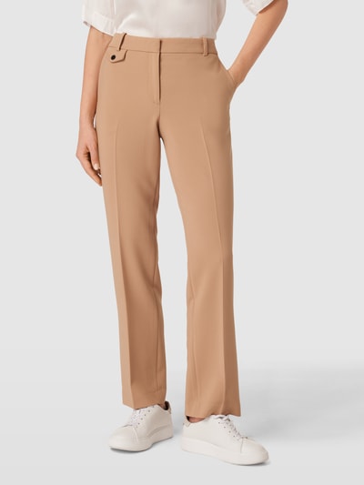 Jake*s Collection Pantalon met Franse steekzakken Zand - 4