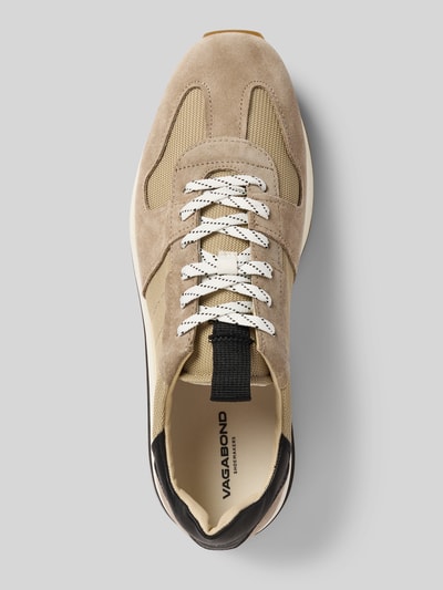 Vagabond Sneaker mit Strukturmuster Modell 'Paul Runner' Taupe 3