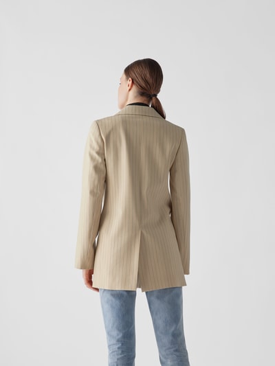 Nina Ricci Blazer mit Nadelstreifen Beige 5