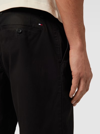 Tommy Hilfiger Shorts in unifarbenem Design Black 3