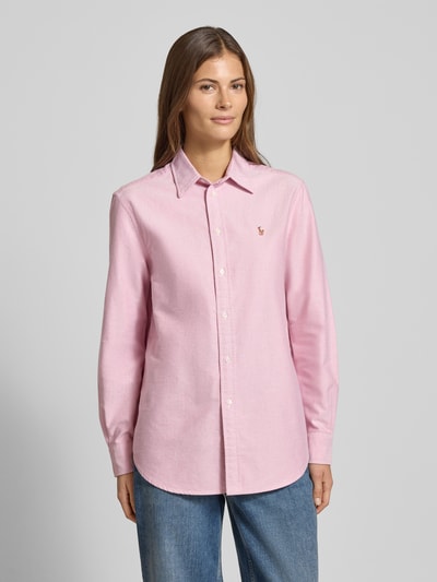 Polo Ralph Lauren Overhemdblouse met knoopsluiting Roze - 4
