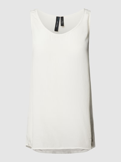 Marc Cain Blousetop met ronde hals Offwhite - 2