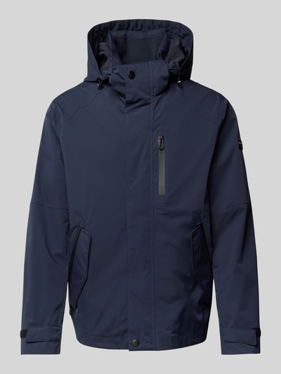 bugatti Parka met capuchon Marineblauw - 2