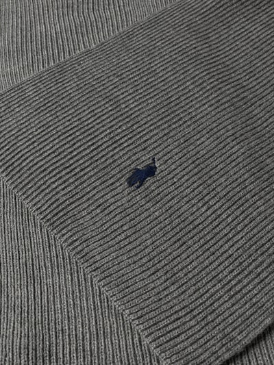 Polo Ralph Lauren Sjaal met labelstitching Zilver - 2