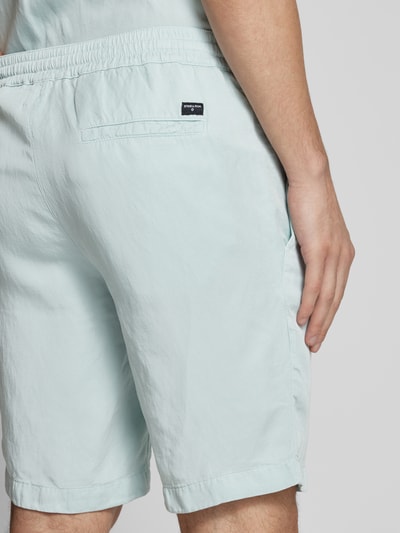 Strellson Shorts mit elastischem Bund Modell 'Kaji' Jeansblau 3