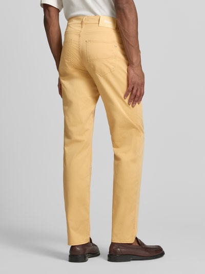 Brax Regular Fit Stoffhose mit Lyocell-Anteil Modell 'Cadiz' GELB 5