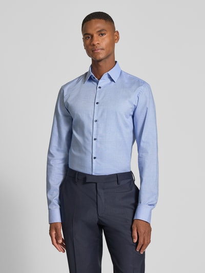 Jake*s Slim Fit Business-Hemd mit Kentkragen Royal 4