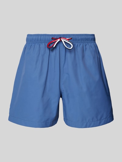 MCNEAL Relaxed Fit Badeshorts mit Logo-Stitching Rauchblau 1