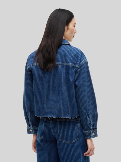 Tommy Jeans Relaxed Fit Jeanshemd aus reiner Baumwolle Dunkelblau 5