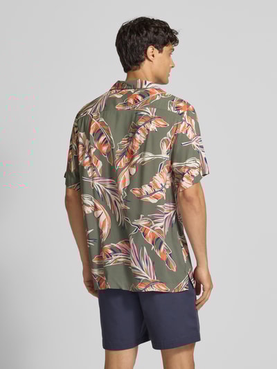 Tommy Hilfiger Regular Fit Freizeithemd aus reiner Viskose Oliv 5