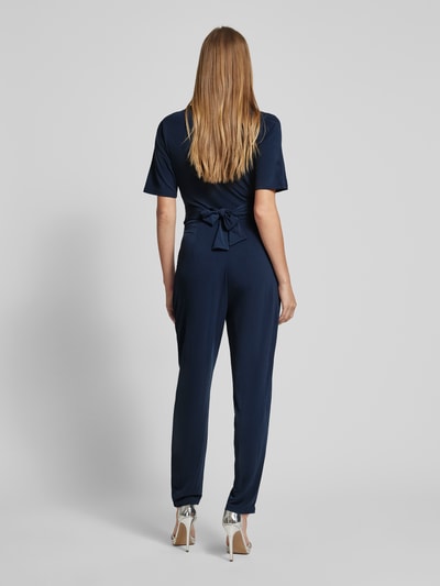 ZABAIONE Jumpsuit in wikkellook Donkerblauw - 5